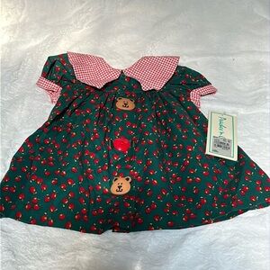 Peaches N Cream Vintage Apple Dress New size 12M